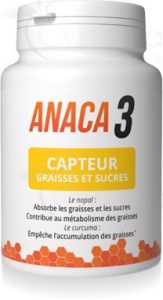 Gelule Anaca3 capteur de graisse