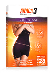 Anaca3 shorty ventre plat