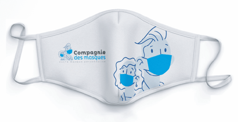 masque alternatif réutilisable et personnalisable