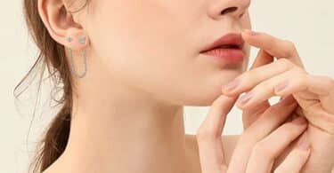 Boucle d'oreille 2 trous