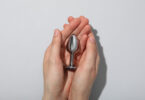 metal-anal-plug-on-a-white-background