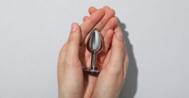 metal-anal-plug-on-a-white-background